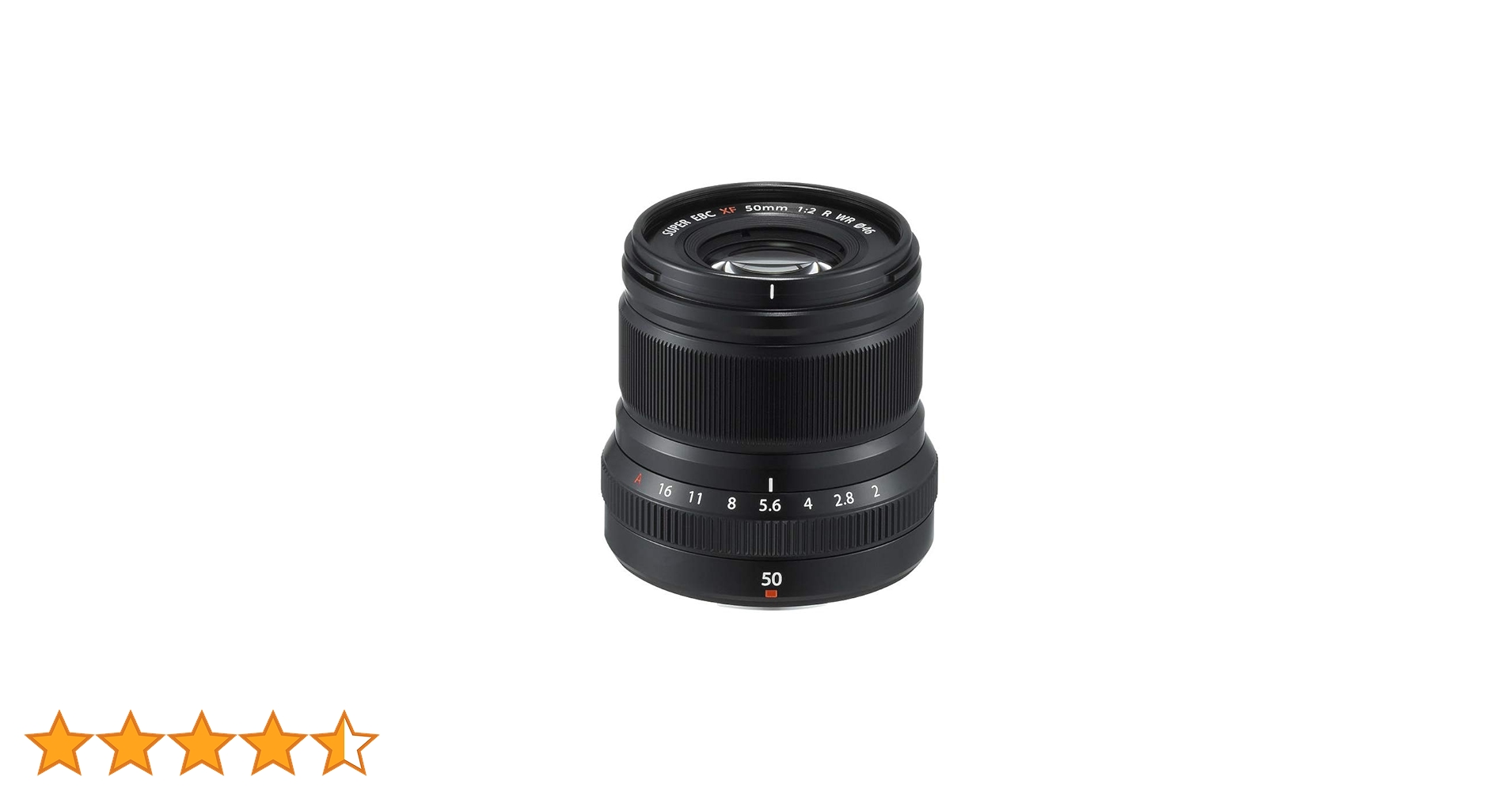 レンズ(単焦点) FUJIFILM FUJINON XF50mm F2 R WR カメラレンズ XF50mmF2 R WR FUJINON（フジノン） ブラック